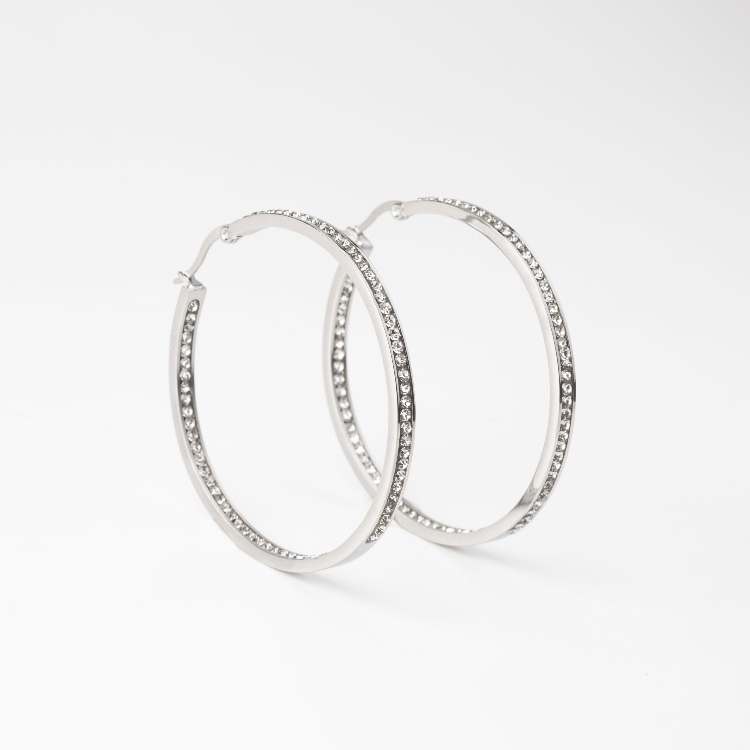 Серьги Двойное сияние Swarovski — изображение 4